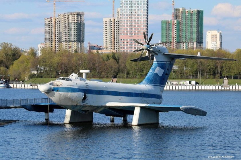 Экраноплан Орленок парк Северное Тушино