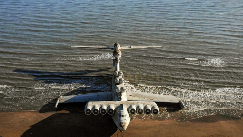 Лунь экраноплан в Дербенте