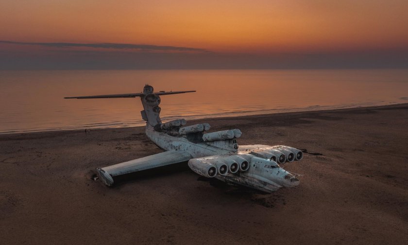 Каспийский монстр экраноплан Лунь