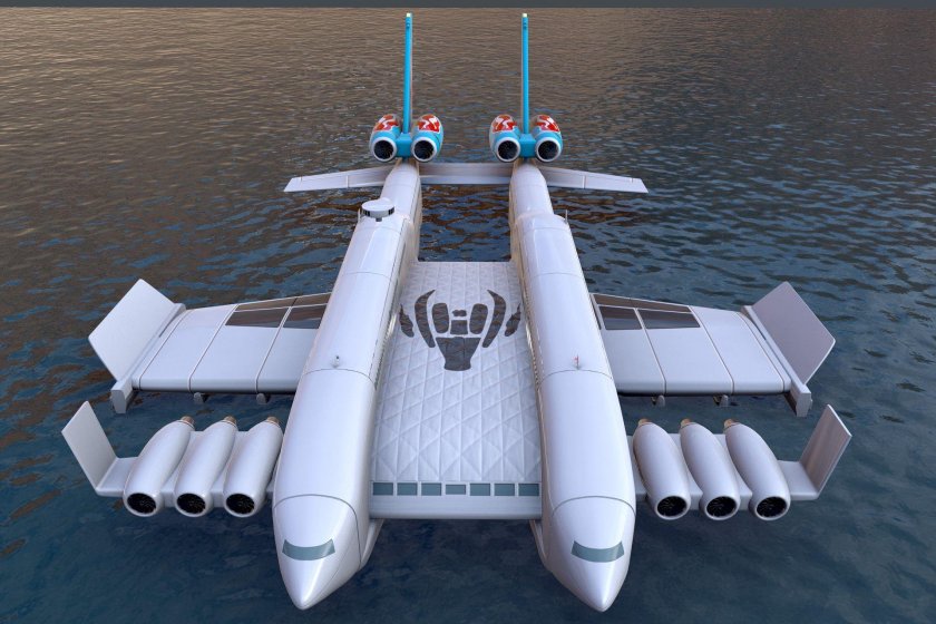 Экраноплан Каспийский Монсте