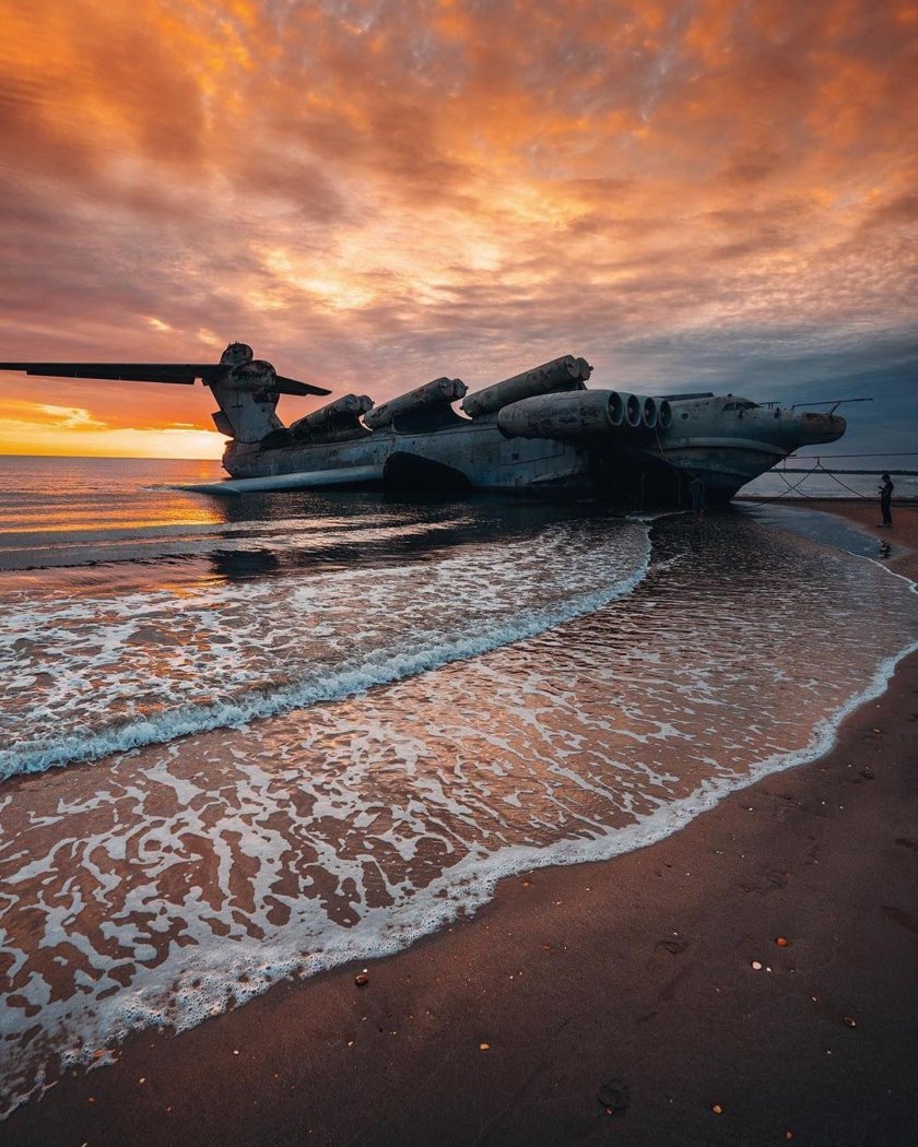 Каспийский монстр экраноплан Лунь