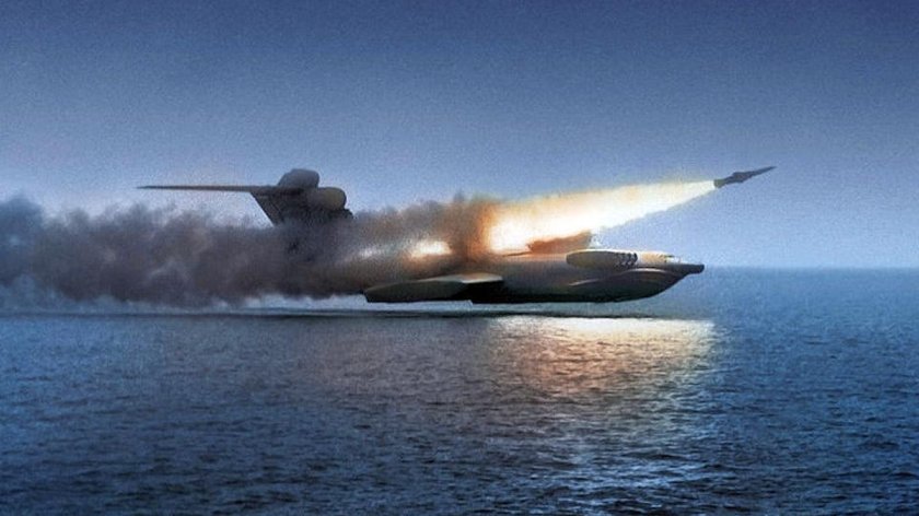 Ракетный экраноплан лунь проекта 903