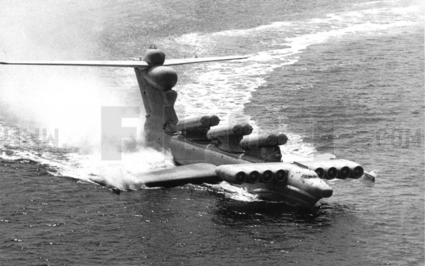 Экраноплан Каспийский монстр