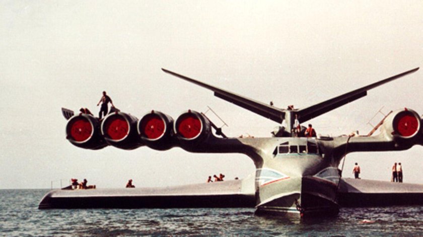 Экраноплан Каспийский монстр