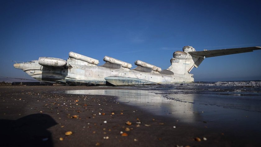 Каспийский монстр экраноплан Лунь