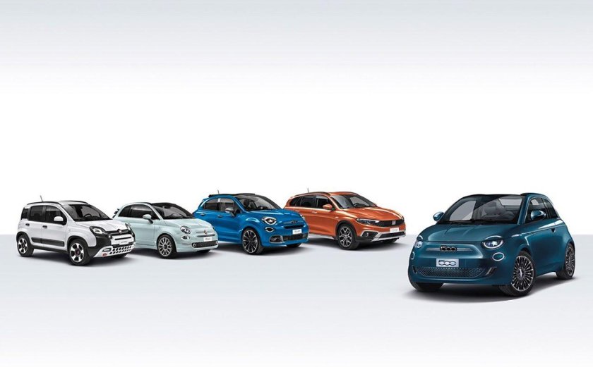 Линейка автомобилей Fiat