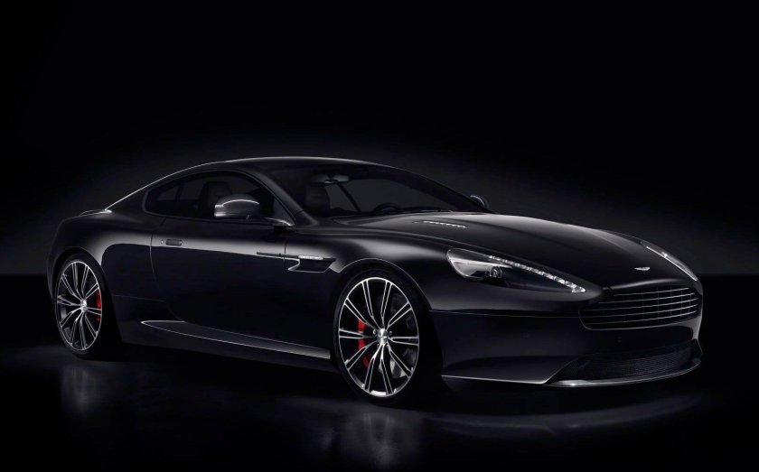 Астон мартин черный