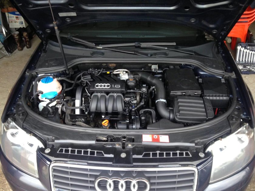 Audi a3 под капотом