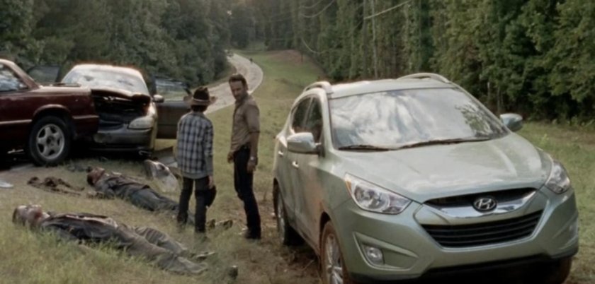 Hyundai ix35 Ходячие мертвецы