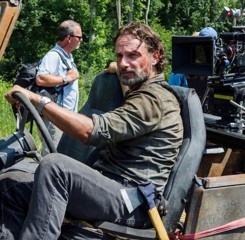 Ходячие мертвецы съемки