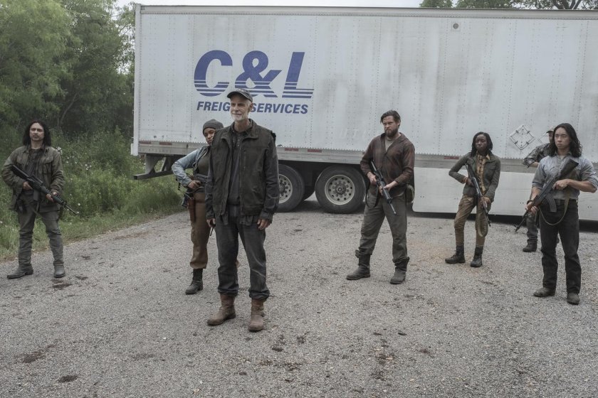 Морган Ходячие мертвецы 5 сезон