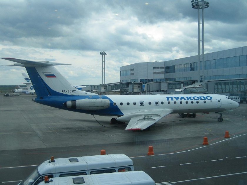 Ту 134 Пулковские авиалинии