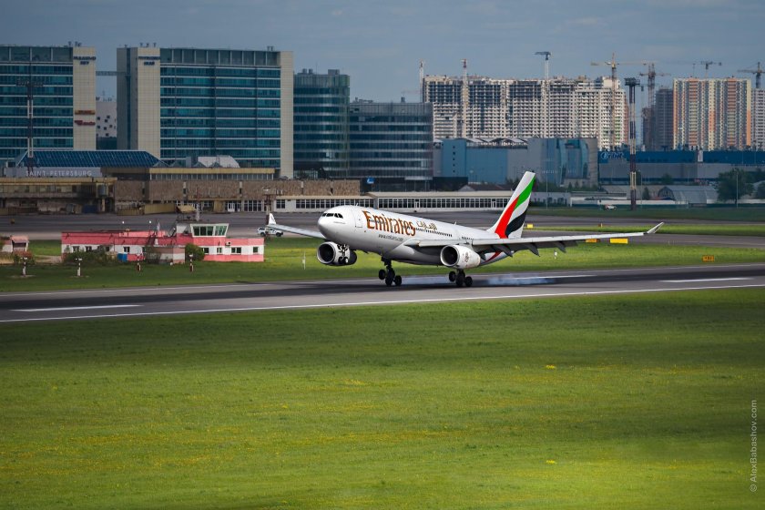 Самолеты споттинг Пулково