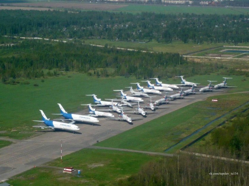 Ту-134 Пулково