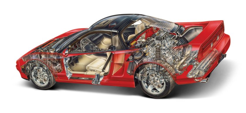 Honda NSX мотор