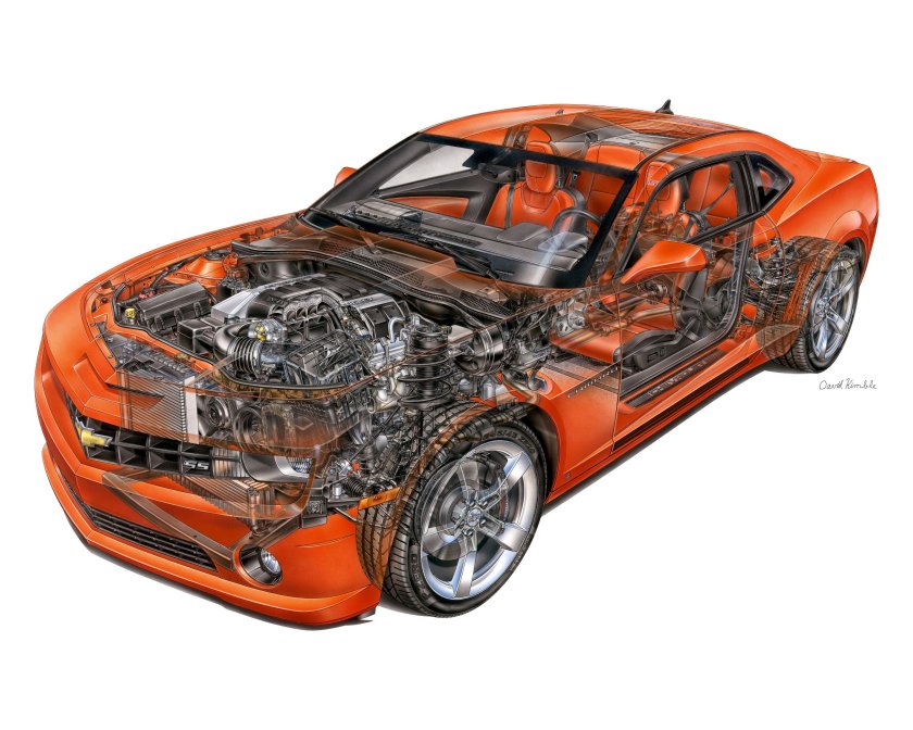 Chevrolet Camaro Cutaway