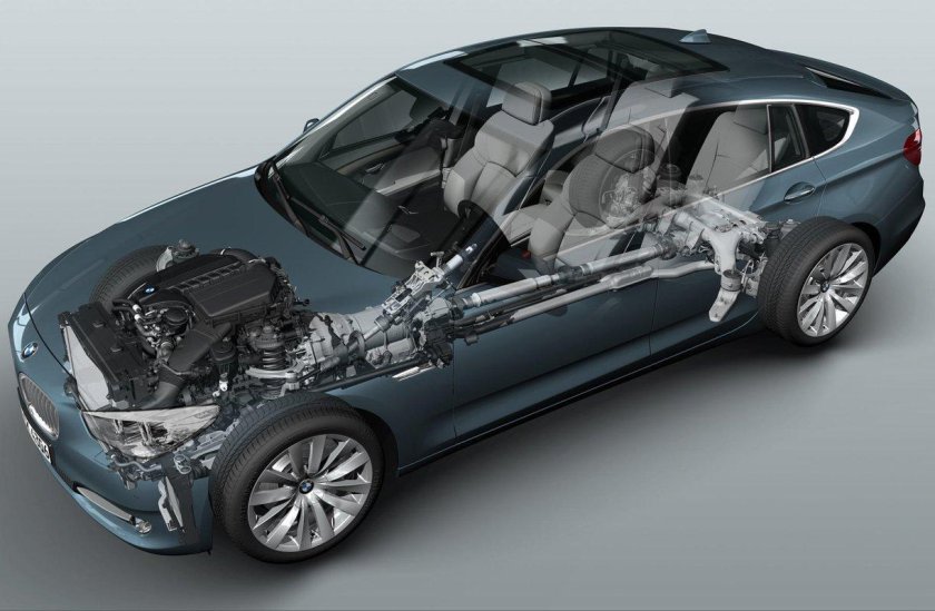 BMW f30 в разрезе