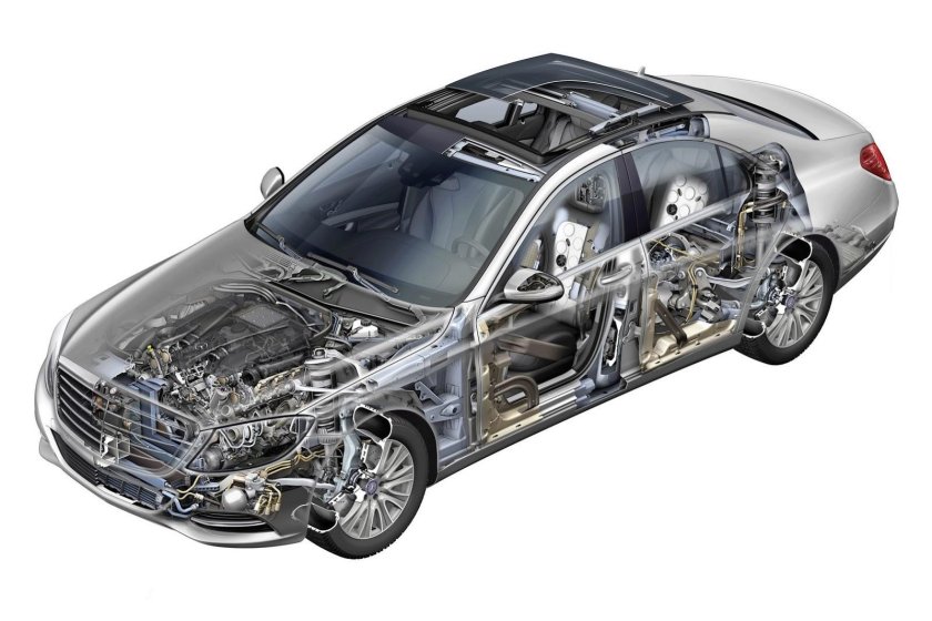 Mercedes w222 подвеска