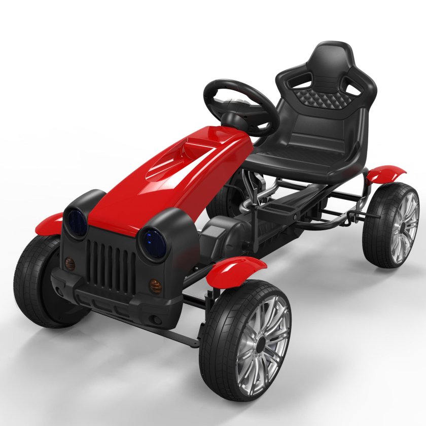 Педальный велокарт solidworks