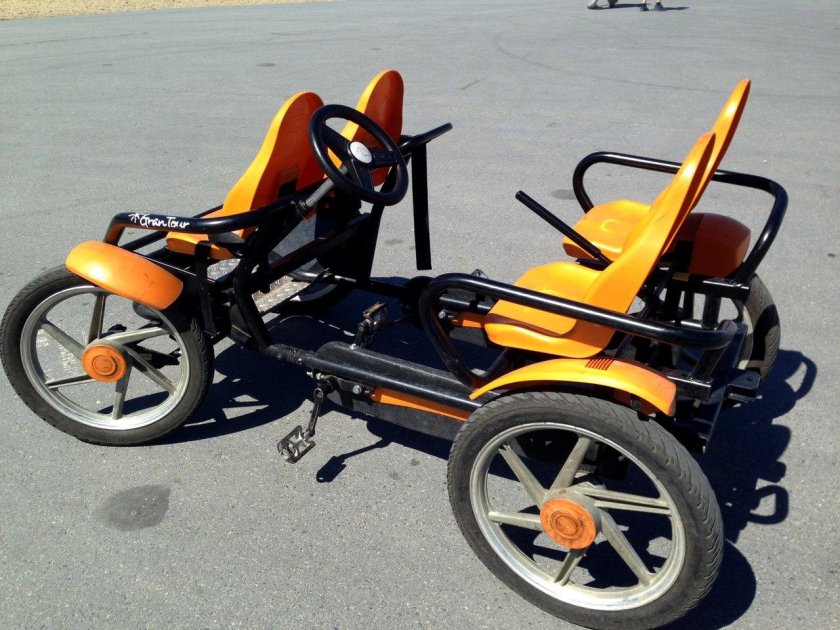 Веломобиль из ПВХ труб