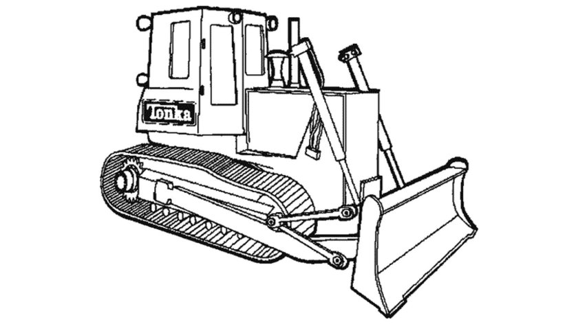 Дт75 бульдозер раскраска