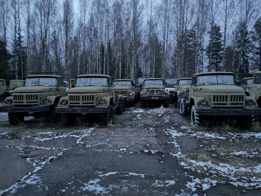 ЗИЛ 131 заброшенный