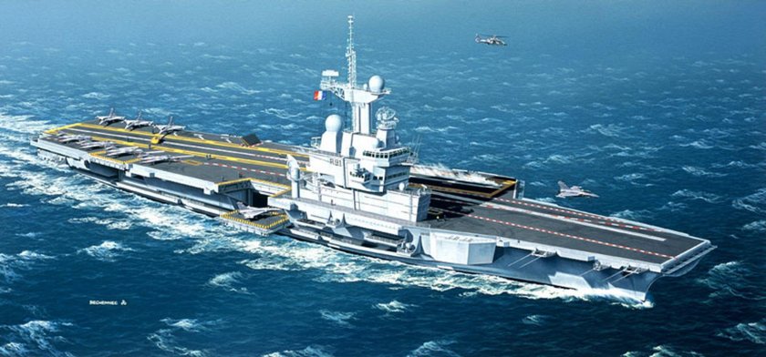 Шарль де Голль авианосец