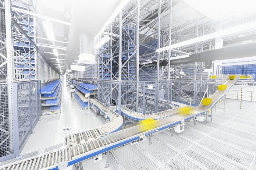 Современный автоматизированный склад