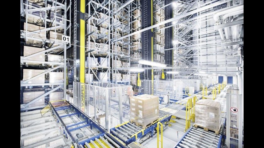 Складской стеллажный комплекс (система r 4000)