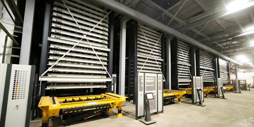 Система хранения листового металла