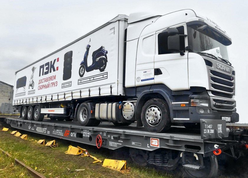 Контрейлерная платформа 13-5205