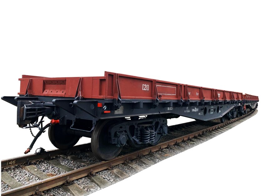 Вагон-платформа модель 13-9572