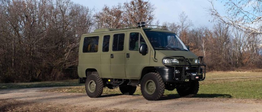 Рамный микроавтобус 4х4