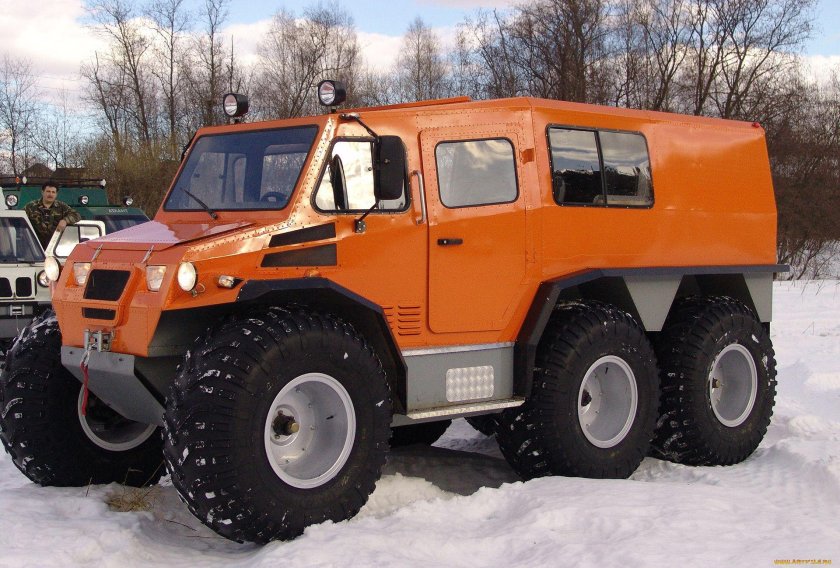 Гусеничный вездеход Трэкол