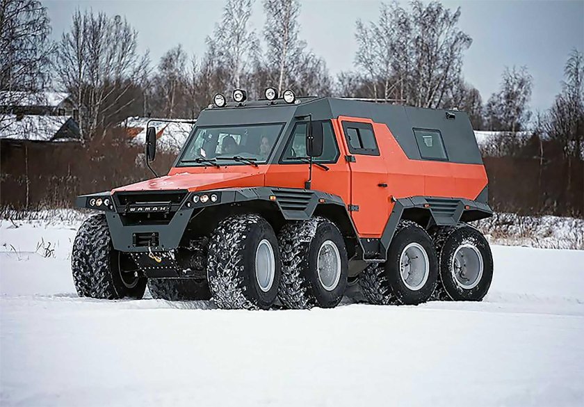 Вездеход АВТОРОС шаман 8x8