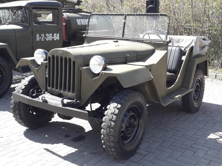 Газ-67б легковой автомобиль