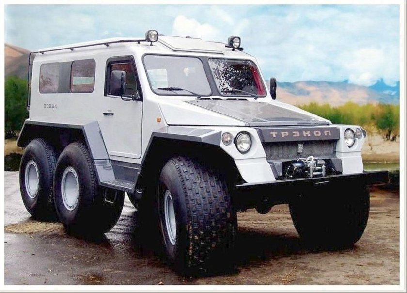 Вездеходы УАЗ Трэкол