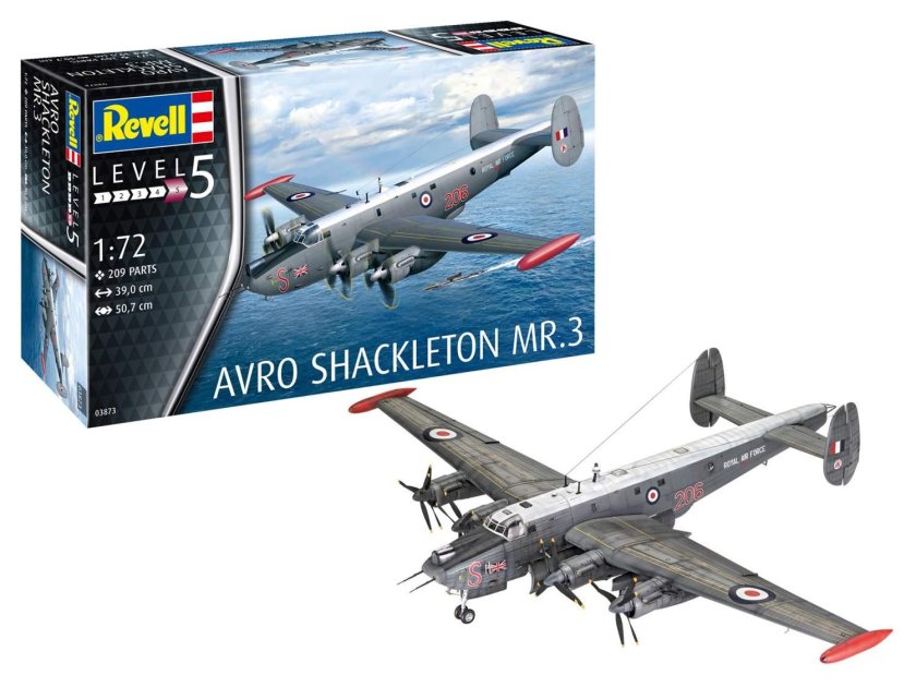 03873 Revell самолет Avro Shackleton MK.3 1/72