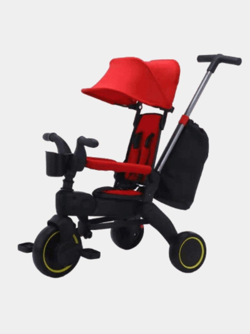 Складной трехколесный велосипед