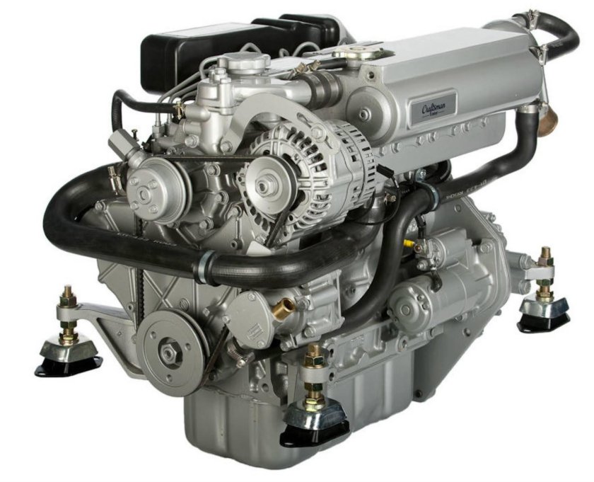 Морской двигатель