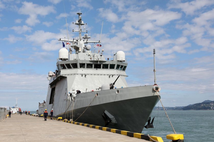 Корабль в Батуми