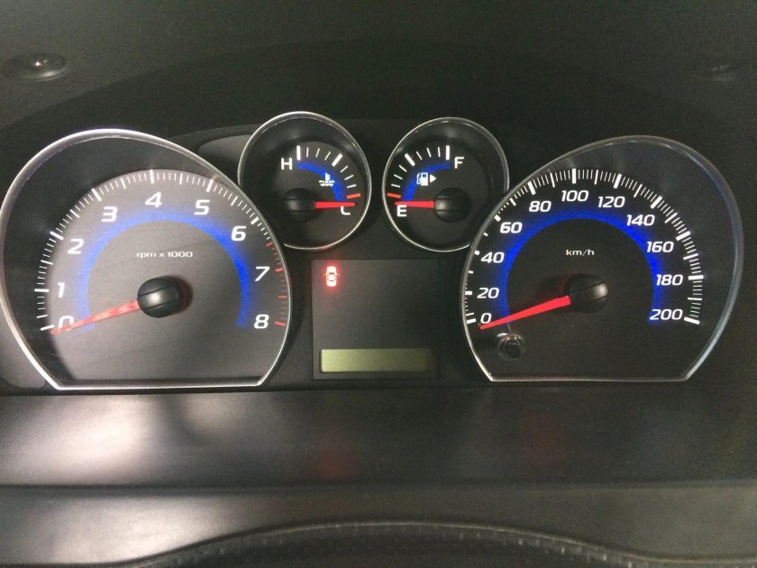 Панель приборов Chevrolet Aveo t250