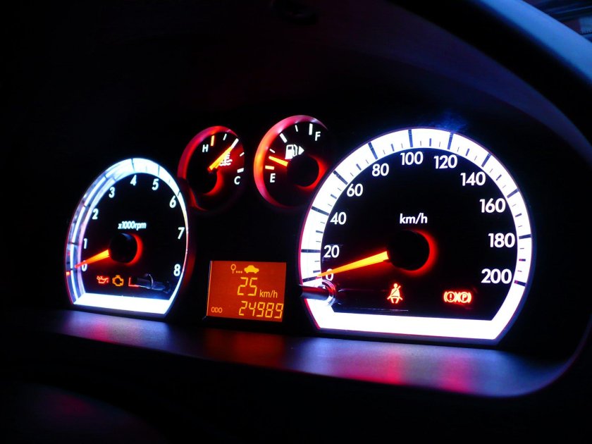 Приборная панель Авео т250