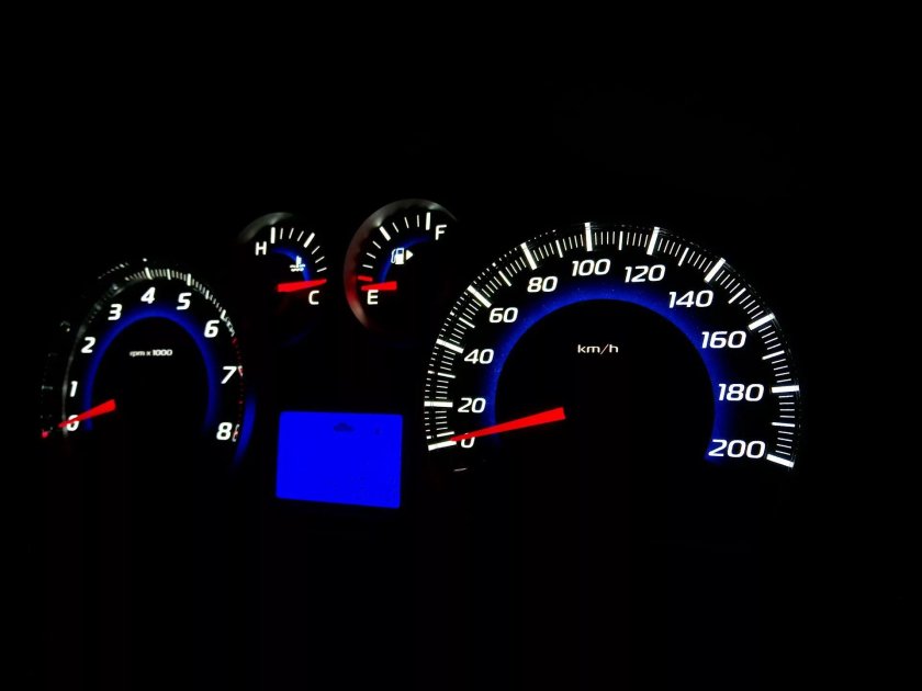 Щиток приборов Авео т250