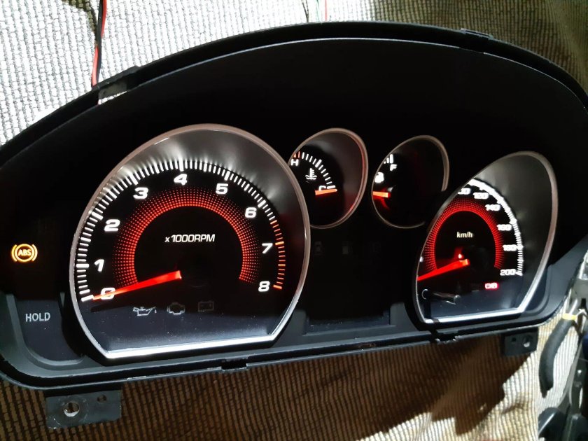 Щиток приборов Авео т250