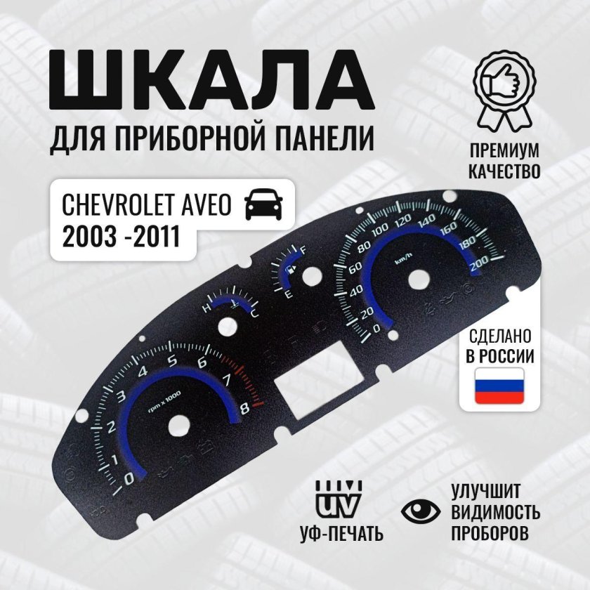 Шкала приборной панели