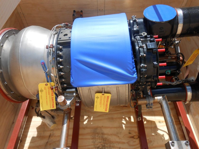 Турбовальный двигатель pbs ts100