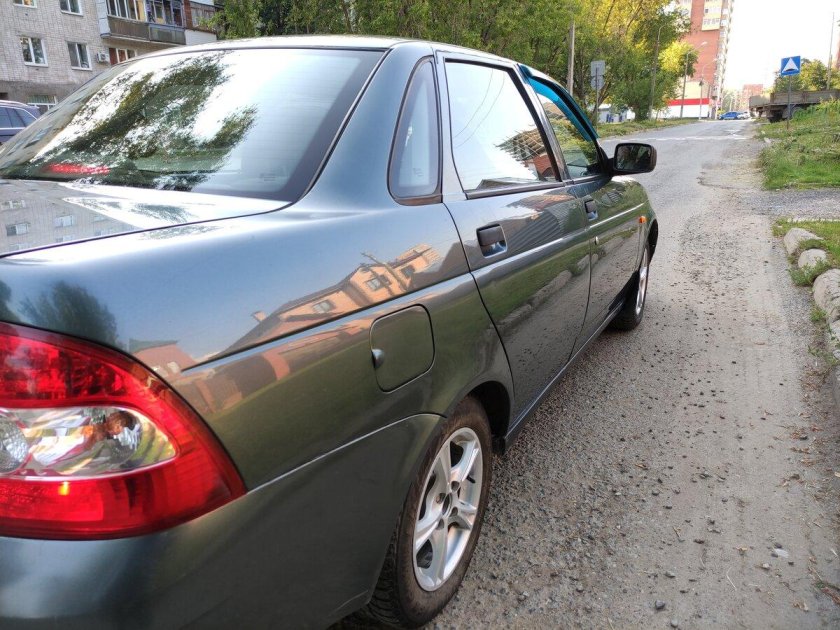 Ваз 2170 приора цвет средний-зеленый металлик