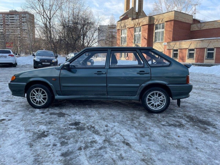 Ваз 2114 зеленая