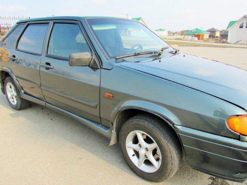 Ваз 2114 зеленый металлик